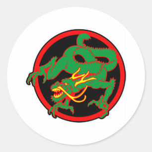 Dragon Classic Round Sticker