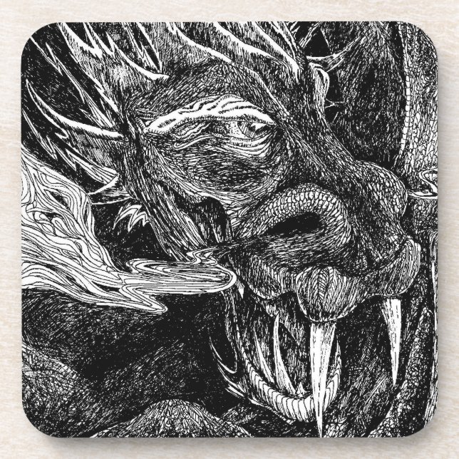 Dragon coaster set (Front)