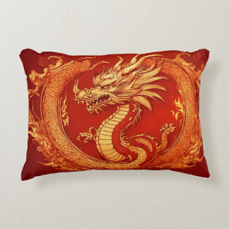 "Dragon Comfort: Unleash Your Dreams with Dragan P Accent Pillow