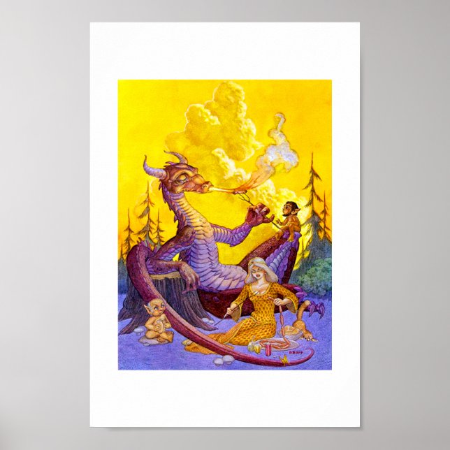 Dragon Cookout Print (Front)