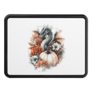 Dragon Country Pumpkin Trailer Hitch Cover
