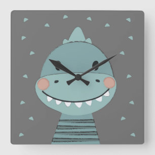 Dragon Cute Cartoon Kids Baby Clock