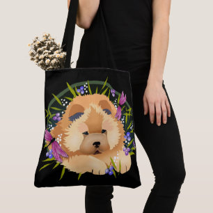 DRAGON DANCE - CHOW crossbody or tote bag