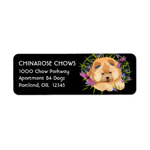 DRAGON DANCE CHOW - Return Address Labels Customiz