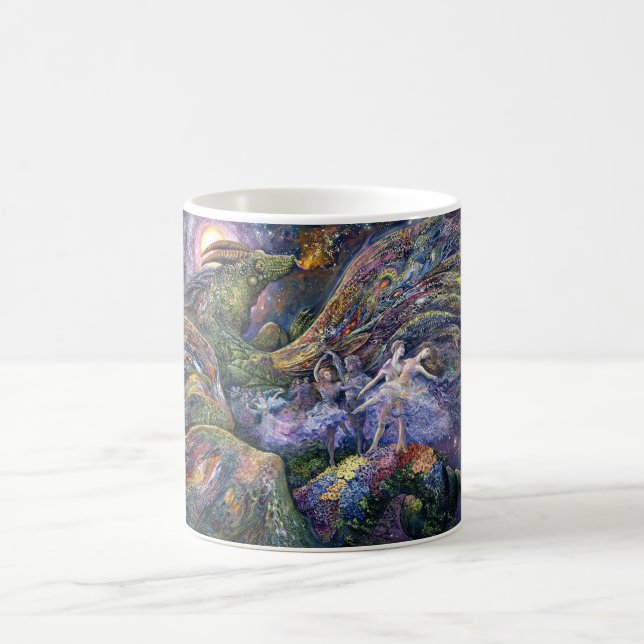 "Dragon Dancers" Ceramic Mug (Center)