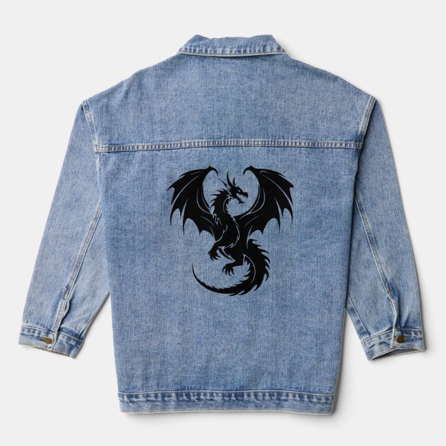dragon de couleur noire (Verso)