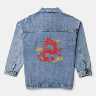 dragon de couleur rouge