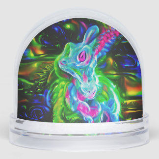Dragon de lapin psychédélique à Neon Imaginaire