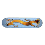 Dragon de neige planches à roulettes