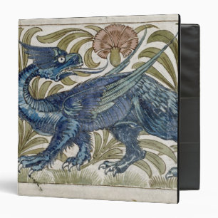 'Dragon' design for a tile (w/c on paper) Binder