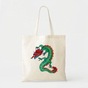Dragon Design on Budget Tote Bag