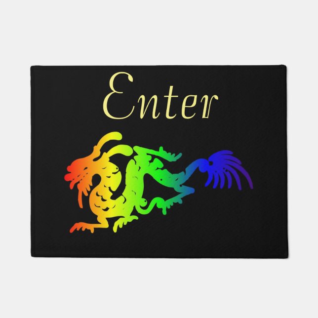 Dragon Door Mat (Front)