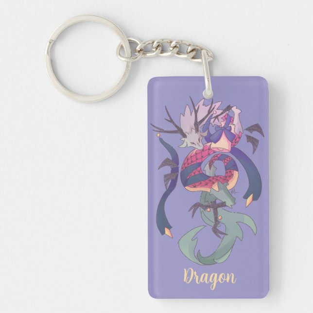 Dragon, dragon keychain (Front)