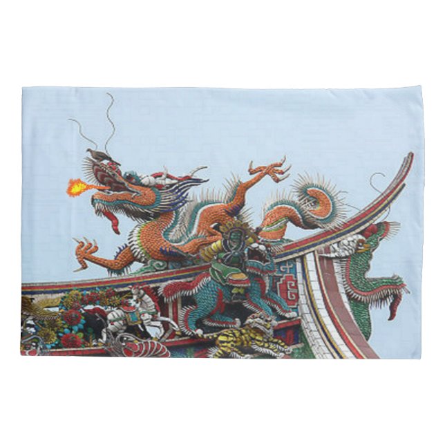 Dragon Dream Pillowcase, Standard Size Pillowcase (Back)