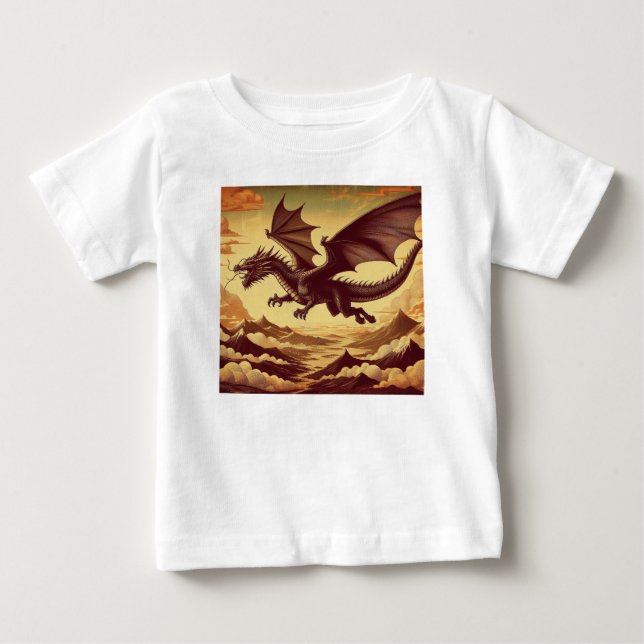 Dragon Drift Baby T-Shirt (Front)
