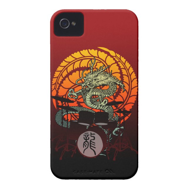 Dragon Drum 04 Case-Mate iPhone Case (Back)