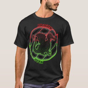 Dragon Duck  Funny animal labrador print  T-Shirt