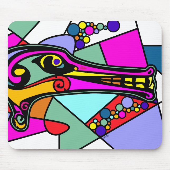 Dragon Duck Mouse Pad (Front)