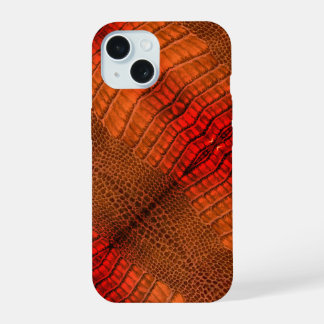 Dragon en Cuir Orange Lumineux
