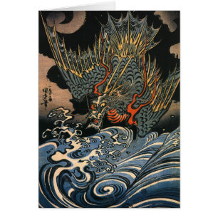 Dragon en mer