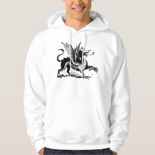Dragon Engraving - Black Hoodie