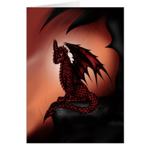 dragon épique rouge