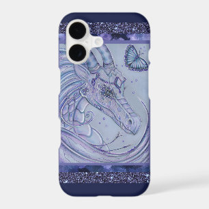 Dragon et papillon fantaisie art par Renee Lavoie
