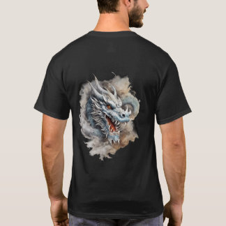Dragon Ethéal : minimaliste T-shirt Art