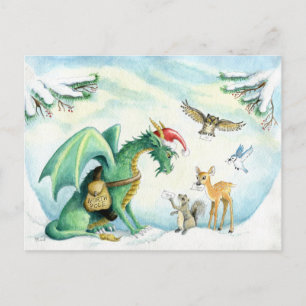 Dragon Express polaire - carte postale