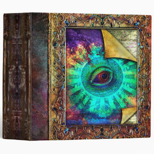 Dragon Eye Curling Pages Ancient Tome Binder