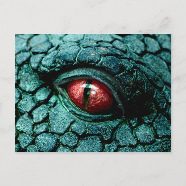 Dragon Eye Fantasy Gothic Postcard (Front)