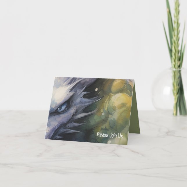 Dragon Eye Party Invitation (Front)