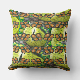 Dragon Eye Throw Pillow