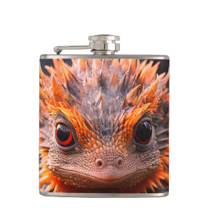 Dragon Fac Hip Flask