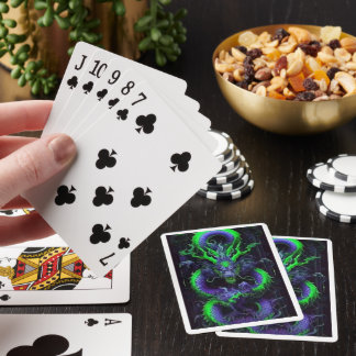 Dragon face Classic Playing Card