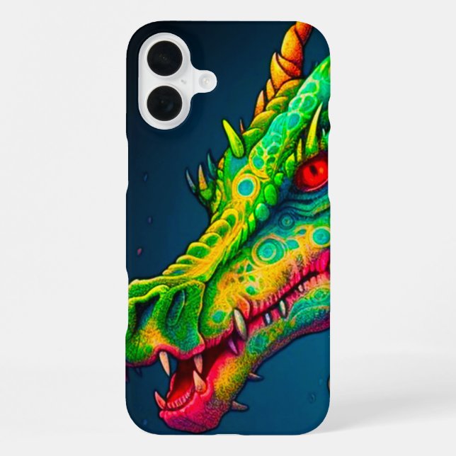 Dragon Face Phone Case (Back)