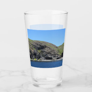 Dragon Face Rock Cliffs Skye  Glass