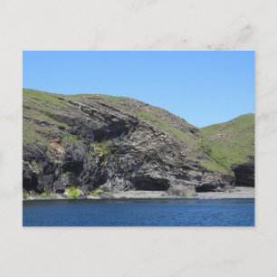 Dragon Face Rock Cliffs Skye  Holiday Postcard