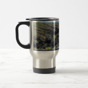Dragon Face Rock Cliffs Skye Travel Mug