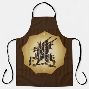 Dragon Family Crest Apron