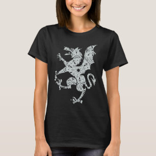 Dragon Fantasy Mandala Fairy Tale Wings T-Shirt