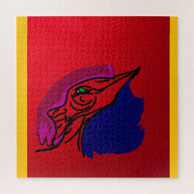 Dragon Fashionista Jigsaw Puzzle (Vertical)