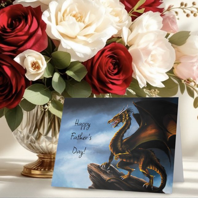 Dragon Father's Day Card (Creator Uploaded)