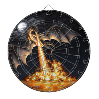 Dragon fire dartboard