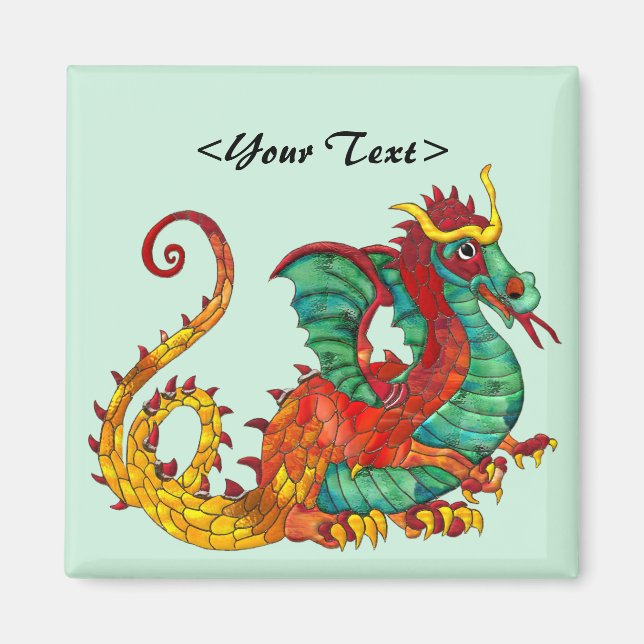 Dragon Fire Magnet (Front)