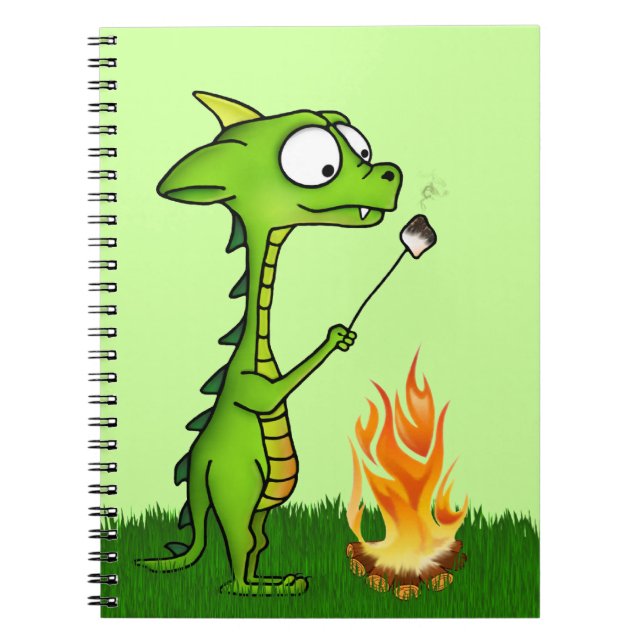 Dragon Fire Notebook (Front)