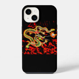 Dragon Fire on Lucky Energy iPhone 14 Case