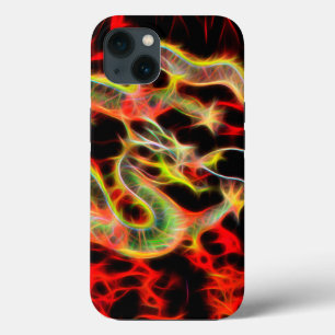 Dragon Fire on Lucky Energy iPhone 13 Case