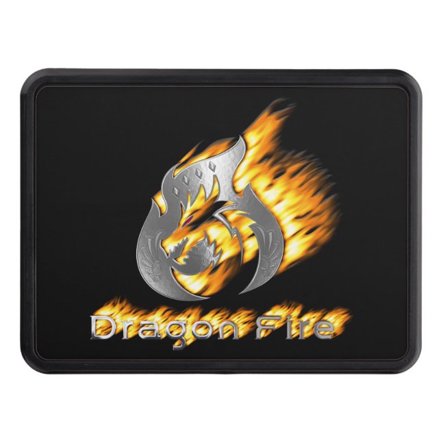 DRAGON FIRE TRAILER HITCH COVER (Front)