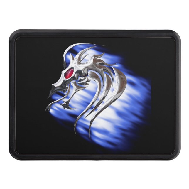 Dragon Fire Trailer Hitch Cover (Front)